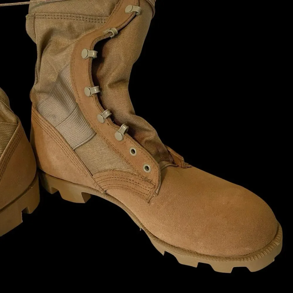 RO Search Combat Boots Size 11.5N Hot Weather Desert Tan Military New With Tag
